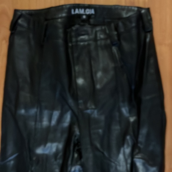 I AM GIA vegan leather pants size S - Picture 5 of 7